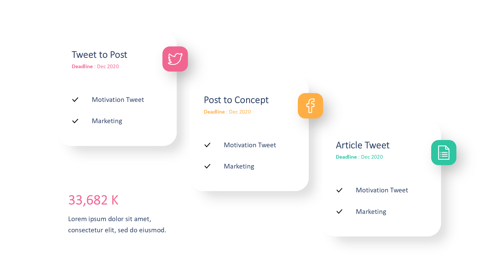 Social Media Light slide 3